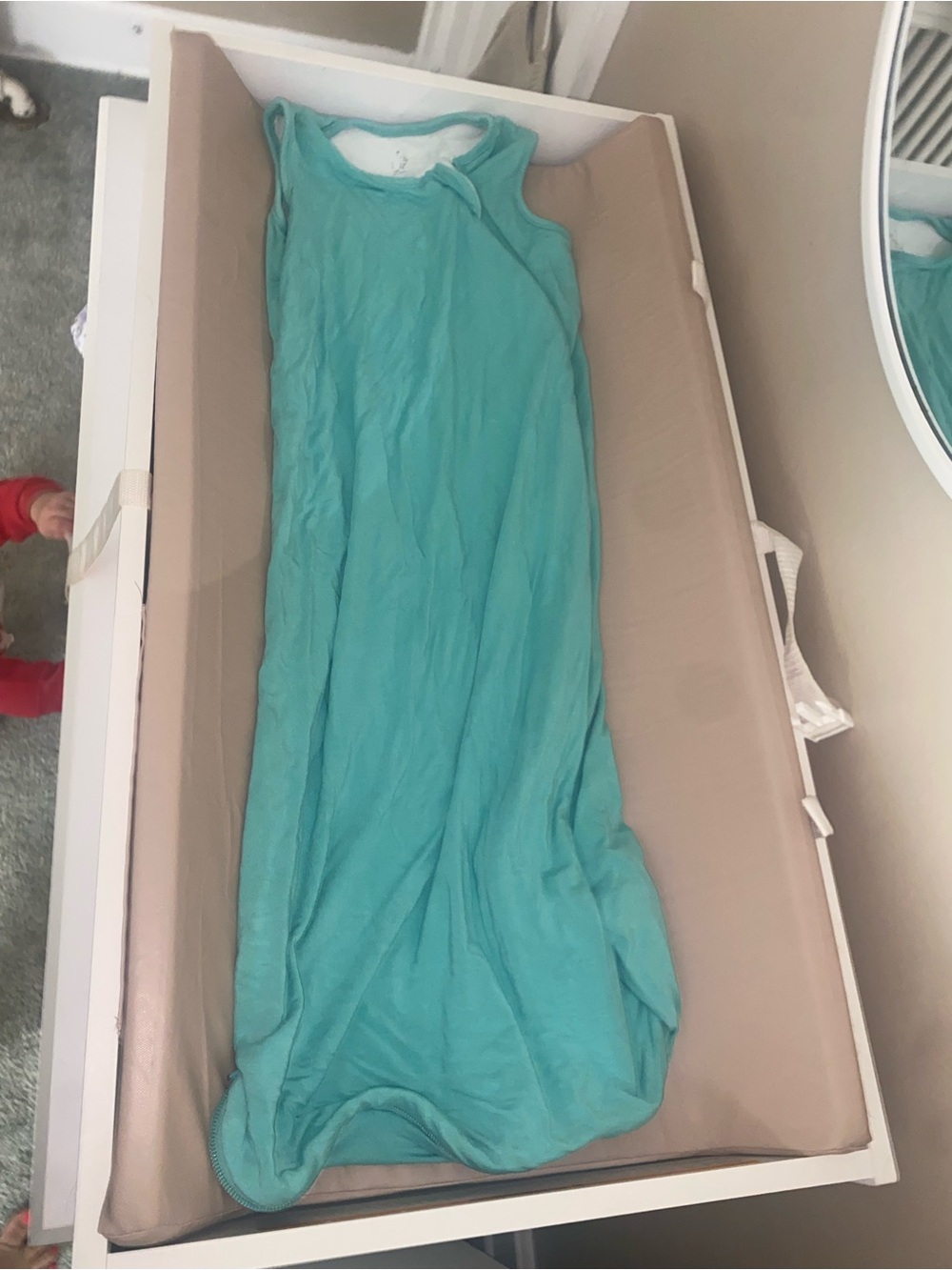 Kyte BABY Teal Sleeveless Sleep Sack